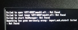 win10上安装ubuntu18双系统过程中出现mmx64.efi not found问题