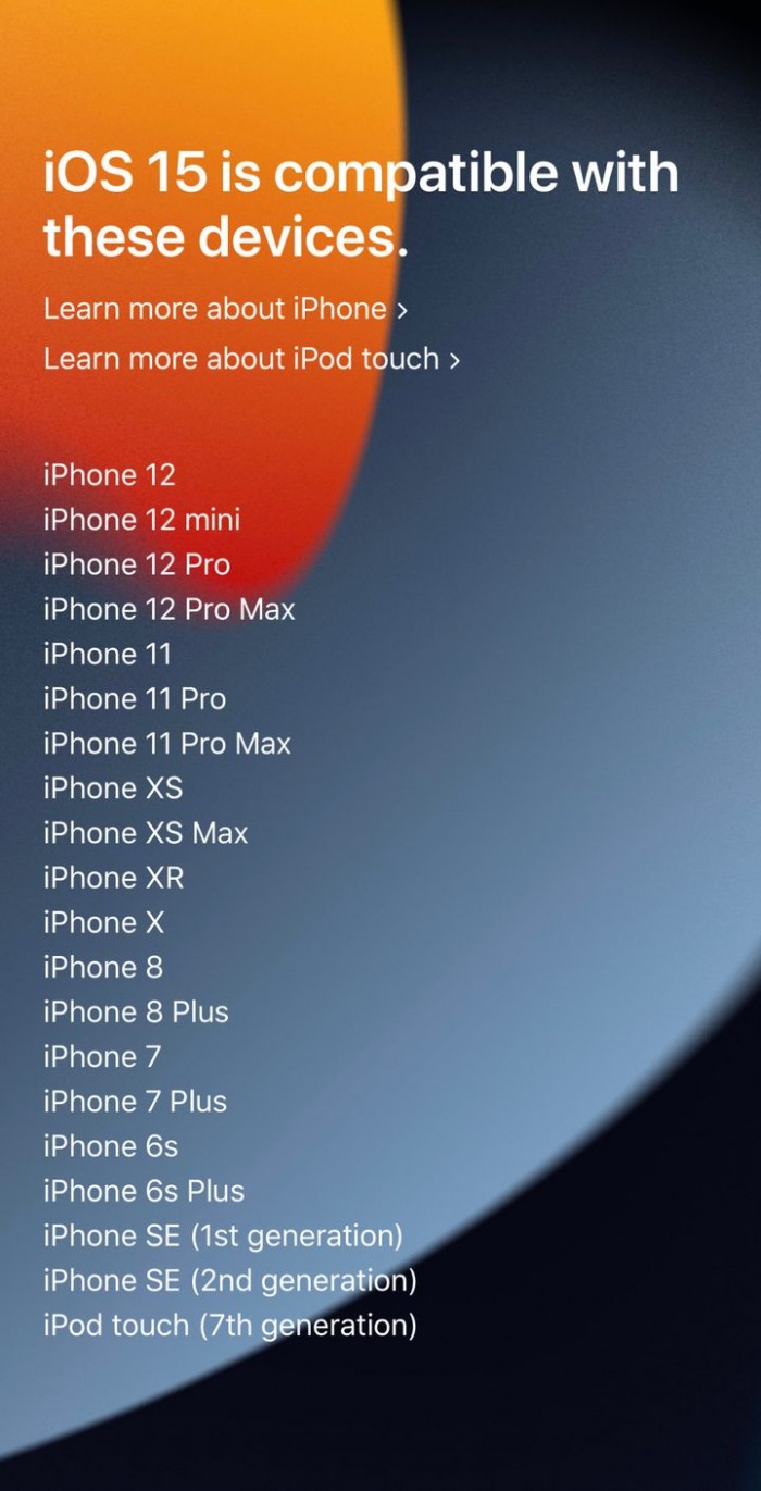 苹果：不会强制用户从 iOS 14 升级到 iOS 15