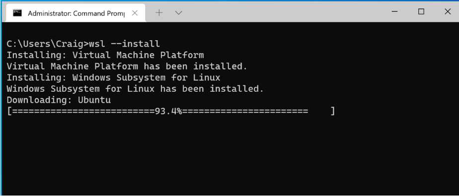 微软Windows 11/Windows 10 一个命令安装 Windows Linux 子系统（WSL）